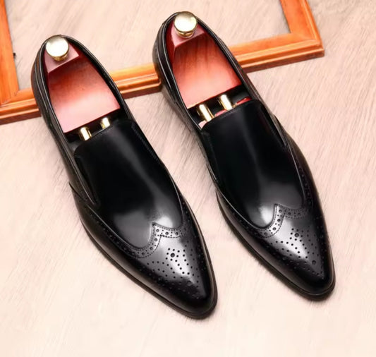 Mens leather shoes